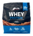 Kirkland Signature Whey 25g Protein,1g sugar,5.6g BCAAs,about 70 Servings Creamy Chocolate Flavorted