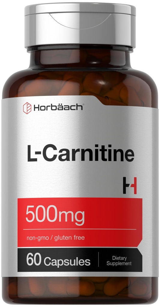Horbäach L Carnitine Συμπλήρωμα 500mg 
