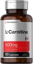 Horbäach L Carnitine Συμπλήρωμα 500mg 