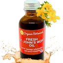 Em’s Herbals Fresh St. John’s Wort Oil - Wild Harved in USA, Natural Solution for Nerve Disfort, Skin Eruptions, Traund Care, Scar, and Stretch Marks - Δέρμα, πρόσωπο, σώμα, μαλλιά, λάδι μασάζ (2 Oz)
