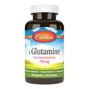 Carlson - L-Glutamine, Free- Form Amino Acid, 750 mg, Παραγωγή Μυϊκού Ιστού, 90 Κάψουλες