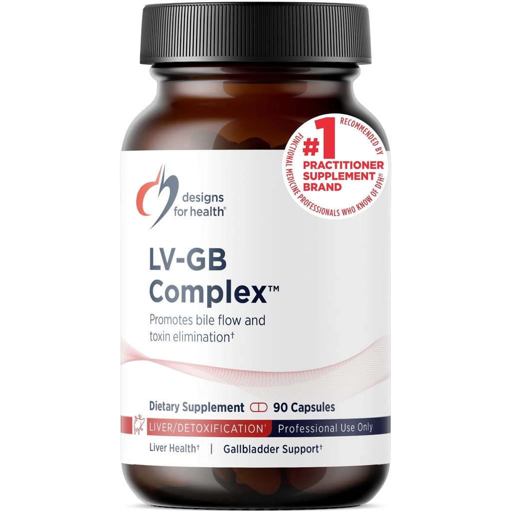 Σχέδια για την υγεία LV-GB Complex - Συμπληρώματα Ηπατικής Αποτοξίνωσης για την υποστήριξη της χοληδόχου κύστης με το γάλα Thistle, Artichoke, Βιταμίνες + Bile Οξειδίων - Υποστηρίζει τη ροή της χολής + Αποβολή της τοξίνης (90 κάψουλες)