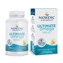 Nordic Naturals Ultimate Omega, Lemon Flavor - 120 Soft Gels - 1280 mg Omega-3 - Συμπλήρωμα ιχθυελαίου υψηλής ισχύος με EPA & DHA - Προάγει την υγεία του εγκεφάλου και της καρδιάς - Μη GMO - 60 Υπηρεσίες
