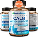 28 in 1 Calm Mood Supplement - Φυσικά Χάπια Ευτυχίας για Περιστασιακές Ανησυχίες & Άγχος, Αίσθημα ανησυχίας, Χαλάρωση, Διανοητική σαφήνεια 