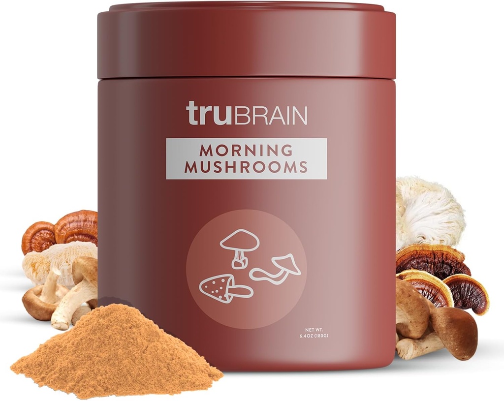 TruBrain Morning Μανιτάρια: Εναλλακτικός καφές με Superfoods & Adaptogens 