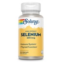 Solaray Selenium, υψηλή ισχύς, υγιές ανοσοποιητικό σύστημα, λειτουργία θυρεοειδούς & αντιοξειδωτική υποστήριξη, 100 VegCaps