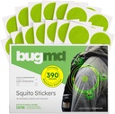 BugMD Squito Stickers Mosquito Repellent Patch Stickers για Ενήλικες (390 Patches), Ασφαλή & Αποτελεσματική Εντομοαπωθητική Patches για Toddlers, Παιδιά, Camping, Beach & Outdoor Essentials