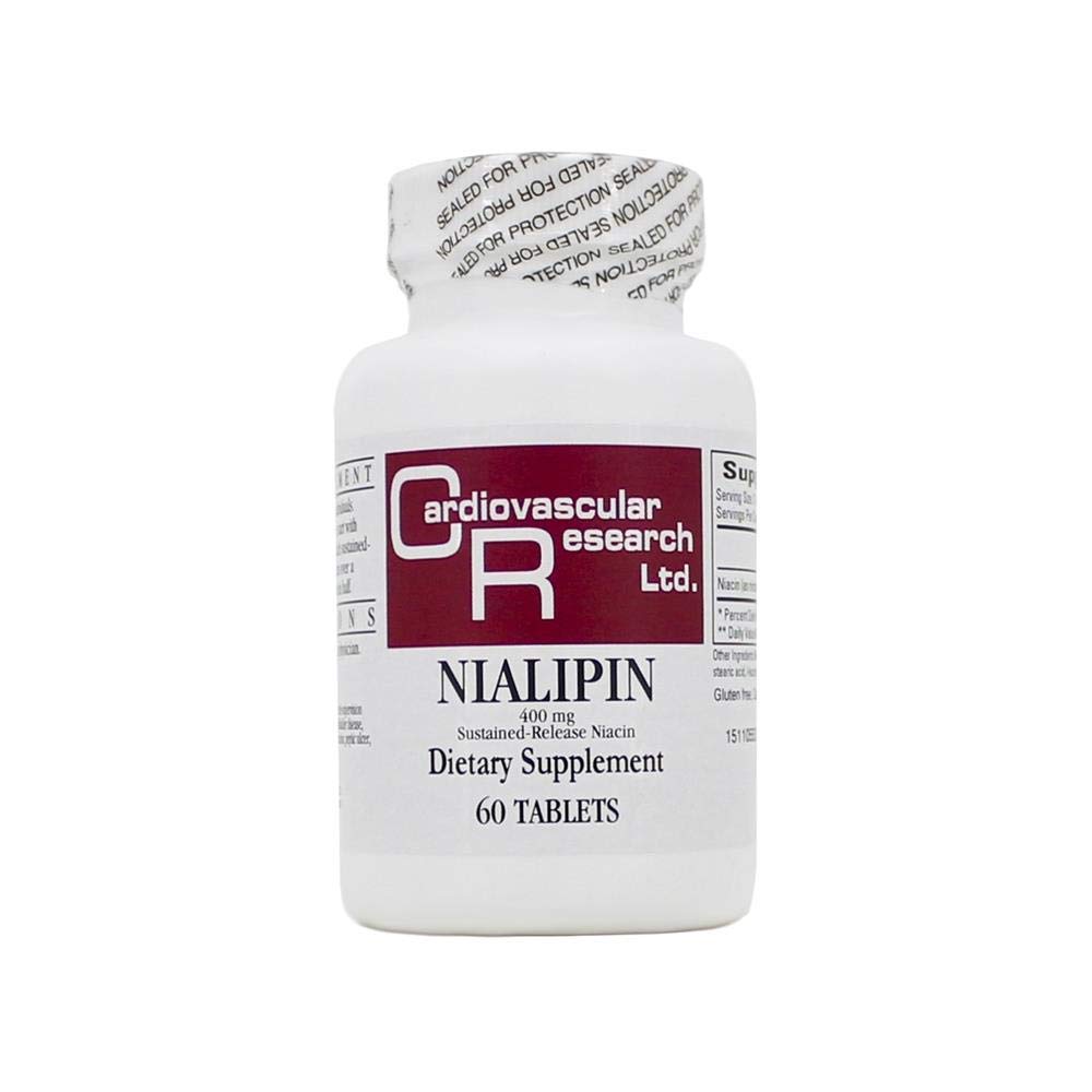 Ecological Formulas Nialipin 400Mg (Time Release) 60 Caps