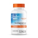 BEST Serrapeptase γιατρού, 40.000 SPU, υποστηρίζει Sinus υγεία, μη ΓΤΟ, Vegan 90 Veggie Caps