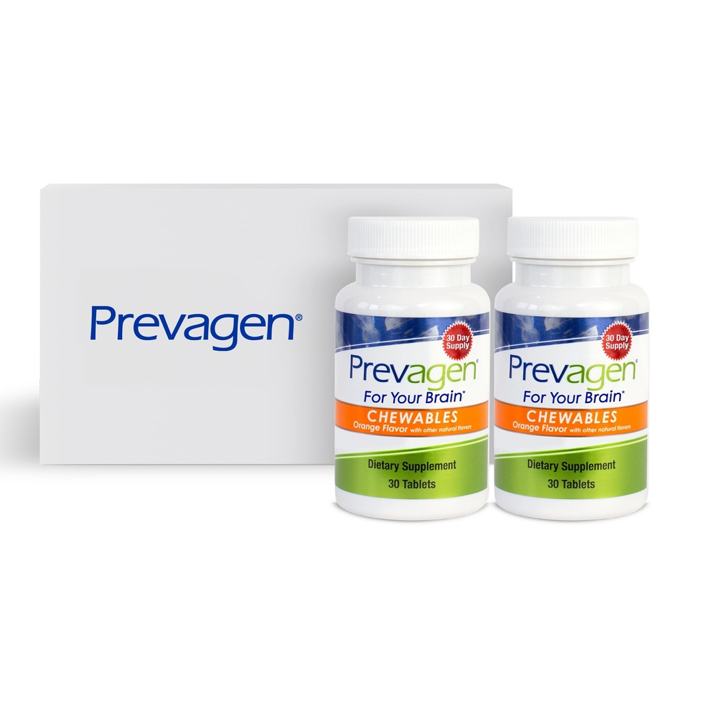Prevagen Κανονική Δύναμη Πορτοκαλί Μασώμενα - 60 Δισκία (2 Μήνες Προμήθεια) 
