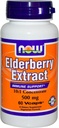 Τώρα Τροφίμων Elderberry 500 Milligrams, 60 κάψουλες Veg (πακέτο του 2)