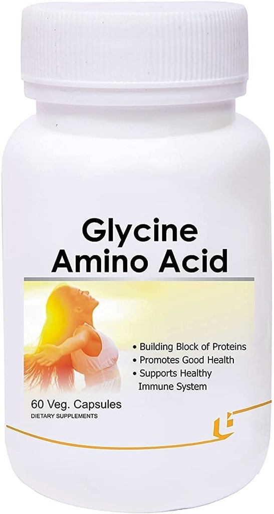 Glycine Amino Acid - Συσκευασία των 60 καψακίων Veg
