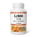 Φυσικοί παράγοντες - Lutein 20mg, Φυσικό αντιοξειδωτικό για την υποστήριξη της υγείας των ματιών, 60 μαλακά γέλη