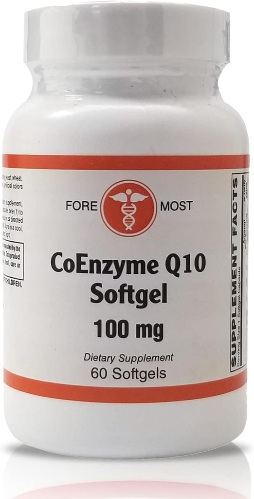 Holistic Health CoEnzyme Q10 100 mg 60 Softgels