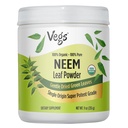Organic Neem Leaf Powder - Freeze Dried True Green Neem Leaves Powder - Supports Hair Growth, Skin & Gut Health, Cleansing, Immunity - 9 oz