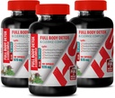 Αποτοξίνωση σώματος συμπλήρωμα - Full Body Detox και Cleanse Complex 920 MG - κόκκινο Clover Formula - 3 μπουκάλια 300 κάψουλες