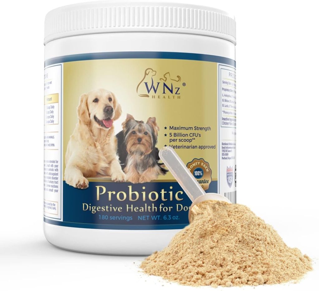 Probiotics for Dogs Digestive Health (Chicken & Bacon) - Σκύλος Probiotic Powder Relieve Diarrhea, δυσκοιλιότητα, & More - Σκύλος Ηρεμώντας Θεραπείες – Μέγιστη-ενίσχυση Σκύλος Digestive Υποστήριξη