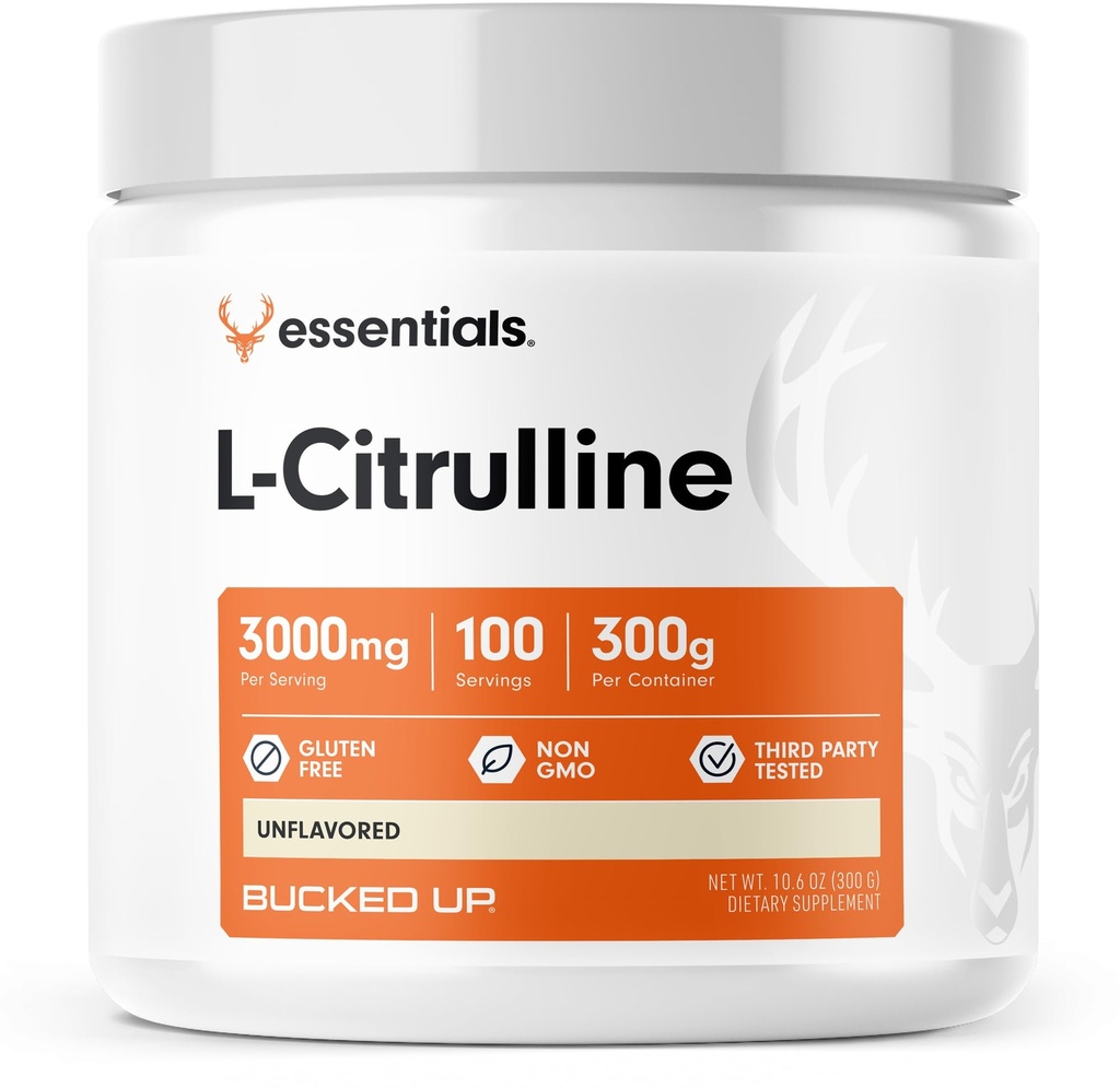 Bucked Up L-Citrulline 3000mg σκόνη, Essentials (100 σερβιρίσματα)