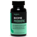LEGION Biome Probiotic - φυσικά προβιοτικά συμπλήρωμα για την υγεία των γυναικών & ανδρών - προβιοτικά συμπληρώματα διατροφής Βοήθεια για τη μείωση της αναρρόφησης, cramping & αέριο - Colon Probiotic χάπια υγείας, 30 εξυπηρετήσεις