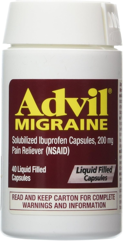 ADVIL MIGRAINE LIQUI- GELS (40 Καψάκιο)