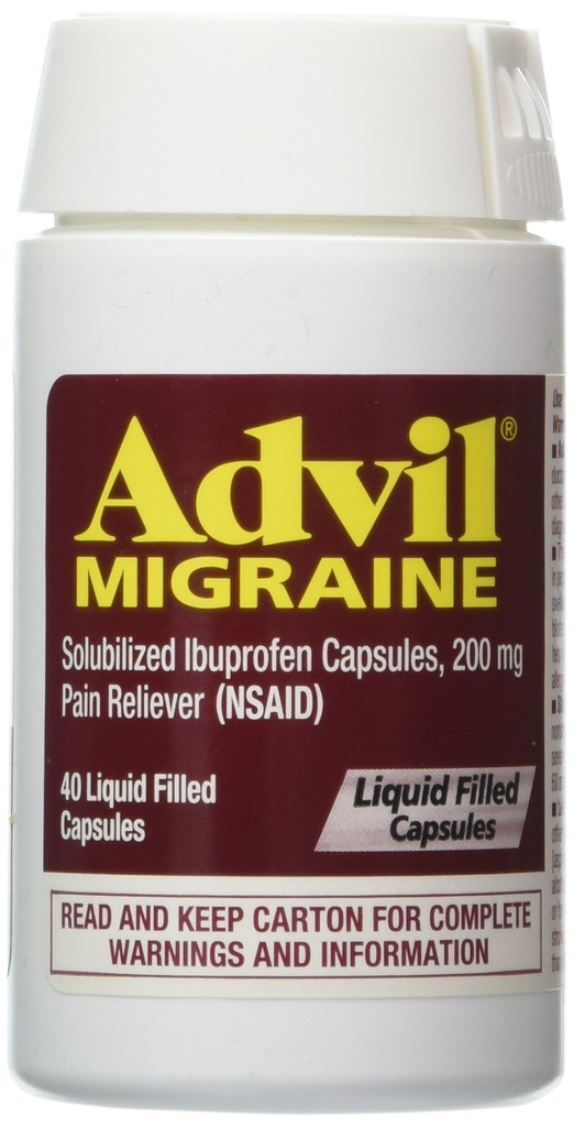 ADVIL MIGRAINE LIQUI-GELS (40 Capsule)