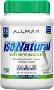 ΣΥΝΤΟΜΟΓΡΑΦΙΚΟ ΔΙΑΤΡΟΦΗΣ ALLMAX Whey Protein Isolate, Unflavored - 2 λίβρες - 27 γραμμάρια πρωτεΐνης Per Scoop - Zero Fat & Sugar - 99% Λακτόζη Χωρίς - με Πρεβιοτικά - Χωρίς Τεχνητές Γεύσεις - 31 Μερίδες