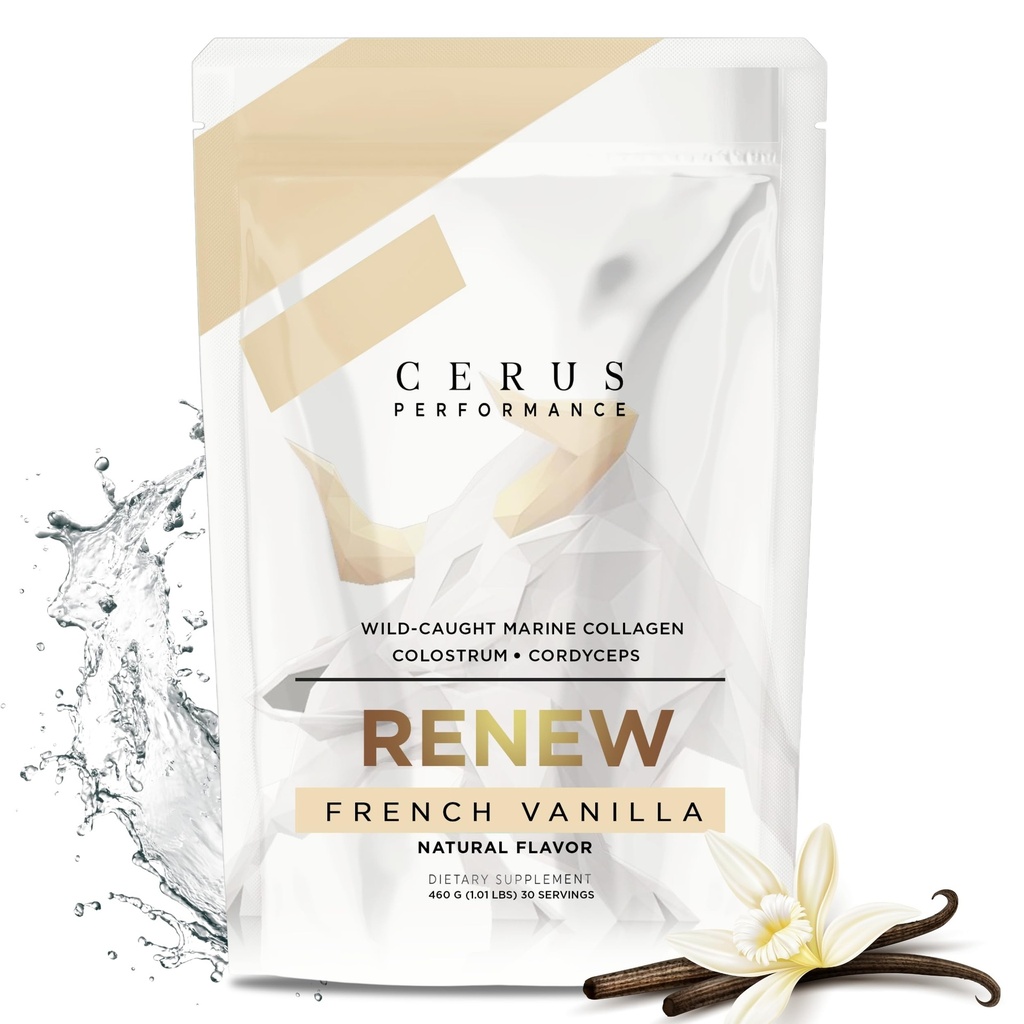 Cerus Performance Renew Premium Athletic Blend – Ενισχύστε την απόδοση, ενισχύστε την ανάκτηση, υποστηρίξτε την κοινή υγεία & Σταμίνα – Ιδανικό για αθλητές & εκπαιδευτές δύναμης, 30 υπηρεσίες