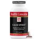 Ανησυχίες για την υγεία Ηρεμία Spirit - Stress Relief Supplement with Chinese Herbal Blend - Υποστηρίζει ηρεμία Mood, & συναισθηματική ευεξία - Μαγνήσιο Γλυκινικό & εκχύλισμα Hawthorn - 270 κάψουλες