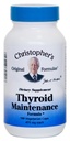 Η αρχική Φόρμουλα του Christopher Thyroid Formula Συντήρηση Κάψουλα, 100 Count