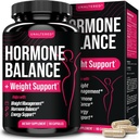 UNALTERED Hormone Balance for Women Weight Management - Φυσική Ορμονική Ευεξία Υποστήριξη - Χαρακτηριστικά Πράσινο Τσάι Extract, Καγιέν, Μαγνήσιο, & Ψευδάργυρος - 90 Vegan Κάψουλες