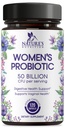 Probiotics for Women 60 Billion CFU - 16 Strains, Digestive Health, Κολπικό pH & Immune Support, Prebiotics & Cranberry, Gut Health & Urinary Support, Ράφι Σταθερό Προβιοτικό Γυναικών - 120 Κάψουλες