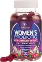 Probiotics for Women Gummies with Cranberry - 6 Premium Strains for PH Balance, Digestive Health, Vaginal & Immune Support, 3 Billion CFU, Γυναικείο Probiotic Gummy for Feminine Health - 120 Gummies
