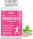 Multivitamin for Women with 39 Key Nutrients, Essential Vitamins, Minerals, Horny Goat Weed, Maca, Wild Yam, Red Clover, Cranberry, Arginine, Herbal Supplement | 60 Vegan Capsules | 1 Month Supply