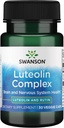 Swanson Luteolin Complex w/Rutin - Συμπλήρωμα υποστήριξης εγκεφάλου που προωθεί τη μνήμη, Mood & Γνωστική Υγεία - Φυσική Φόρμουλα για να βοηθήσει τη διατήρηση του νευρικού συστήματος - (30 κάψουλες λαχανικών)