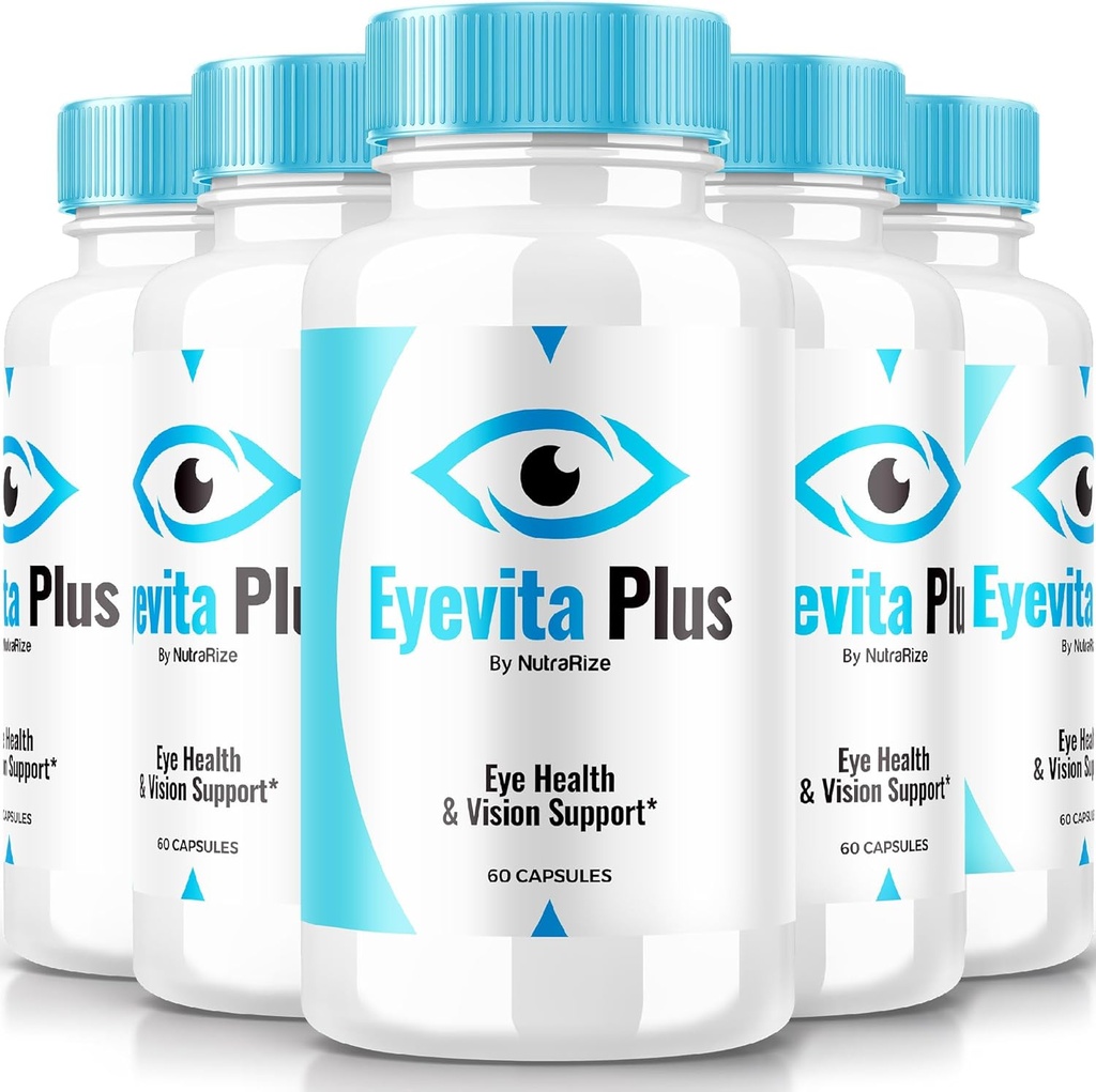 (5 Pack) Eyevita Plus - Πλήρης υποστήριξη για την όραση σας, Eyevita Plus Advanced Eye Nutrition, Eye Vitas, All Natural Eye Health Formula, Eye Vita Plus Πολυβιταμίνες Κριτικές (300 κάψουλες)