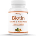 Beard Biotin, Προωθεί ισχυρότερη & θωρακισμένη ανάπτυξη, Powered with Vitamin A, Vitamin E, Vitamin B7, Keratin & Amino Acids 