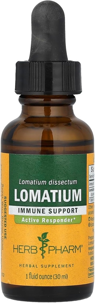 Βότανο Pharm Lomatium υγρό εκχύλισμα για την υποστήριξη του ανοσοποιητικού συστήματος - 1 ουγγιά