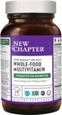 New Chapter Every Woman's One Daily, Women's Multivitamin Fermented with Probiotics + Iron + B Vitamins + Vitamin D3 + Organic Non-GMO Ingredients, 24 Count