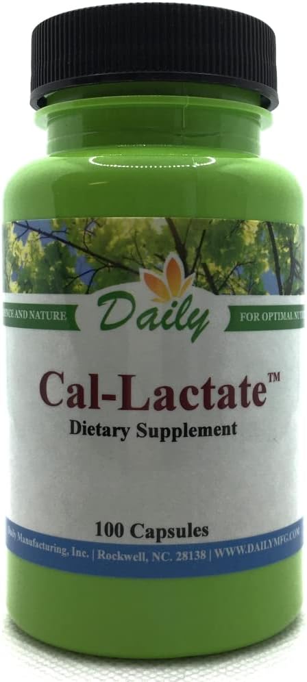 Daily Manufacturing Calcium LactateTM 100 Κάψουλες