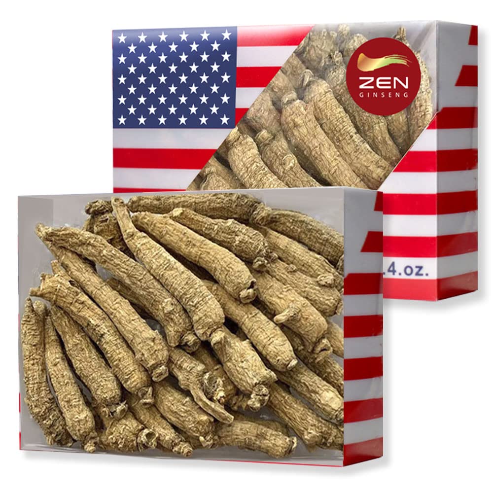 2 Κουτιά Χέρι Επιλεγμένα American Ginseng Root-Small Tail (4oz/Box) 西洋参/