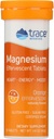 Trace Minerals | Magnesium Effervescent Tablet | Promotes Hearth Health, pH Balance, Energy Mood | Gluten Free, Sugar Free, Certified Vegan | Orange | 10 Tablet 1 Tube