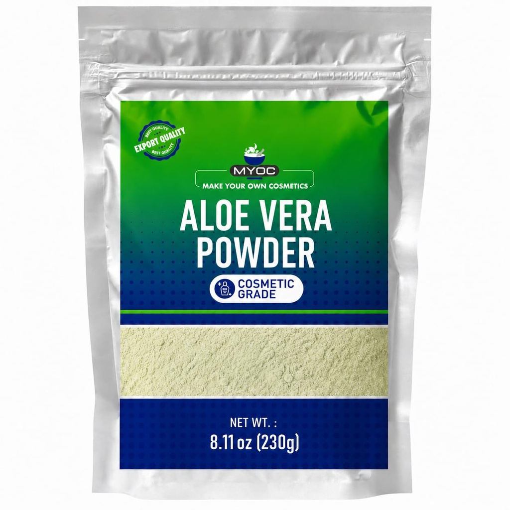 Aloe Vera Powder Organic Use for Skin & Hair Care - 230 Grams