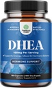 DHEA συμπλήρωμα για γυναίκες & άνδρες - καθαρό DHEA 100mg για την ισορροπία ορμονών, βελτιώνει τη σταθερότητα διάθεσης, λειτουργία εγκεφάλου, ανοσοποιητικό σύστημα, ενέργεια και γονιμότητα - Dehydroepiandrosterone κάψουλες για ενήλικες - 180 Ct