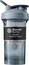 BlenderBottle Shaker μπουκάλι Pro σειρά Ιδανικό για τις πρωτεΐνες Shakes και πριν την προπόνηση, 24 Ounce, πλήρη χρώμα γκρι