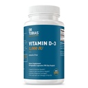 Dr. Tobias Vitamin D3 5000 IU, Απαραίτητη για υγιή οστά, δόντια, και ανοσοποιητικό σύστημα, Extra Strength Vitamin D Supplement, Non-GMO, 90 κάψουλες, 90 εξυπηρετούν