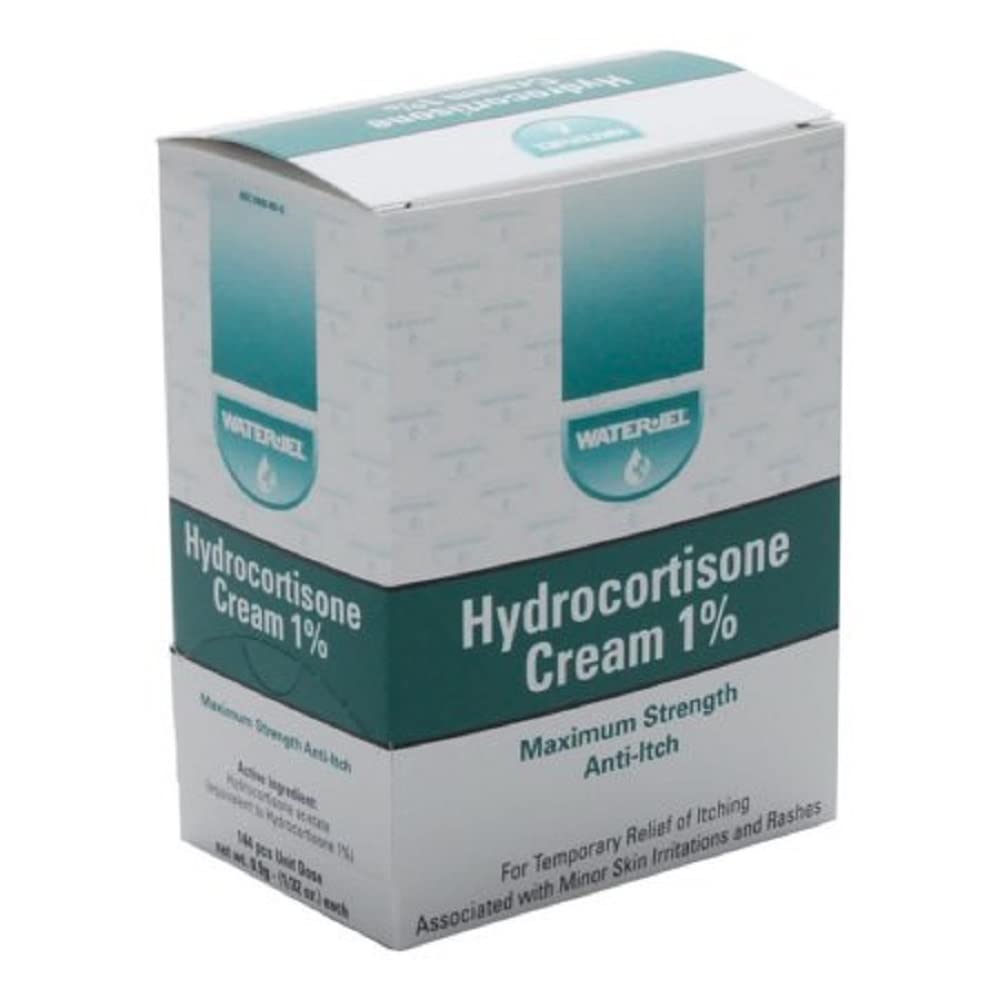 Waterjel Wjhy1728 Hydrocortisone Cream .9gm (πακέτο των 144)