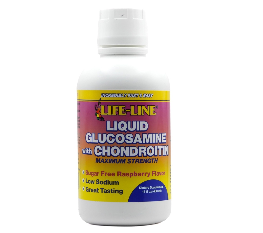 Nature's Blend Glucosamine w/Chondroitin Max Strength, Βατόμουρο, 16 oz.
