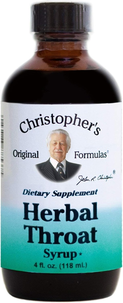 Christopher's Original Formulas Herbal Throat Syrup - 4 oz 