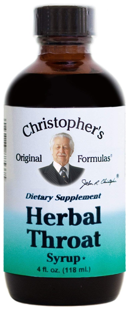 Christopher's Original Formulas Herbal Throat Syrup - 4 oz 