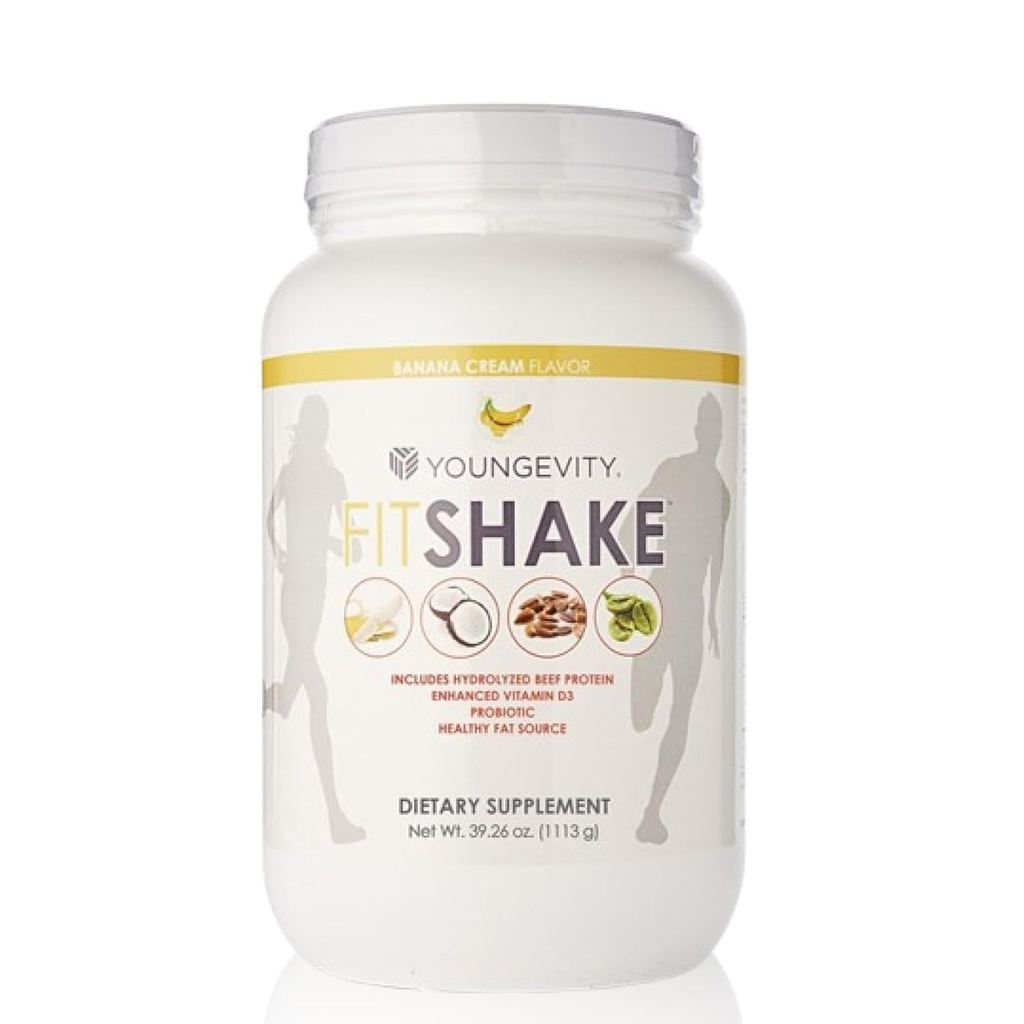 Youngevity FitShakeTM Banana Cream 